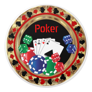Pokernatt på kasinot knopp