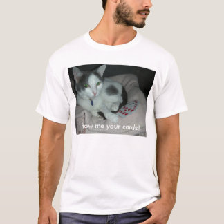 Pokernatt på skydd t shirt
