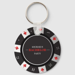 Pokernatt Sjungkar Pojkarnas Dag Las Vegas Kasinot Nyckelring