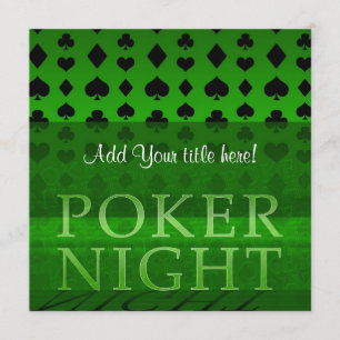 Pokernattinbjudan Inbjudningar
