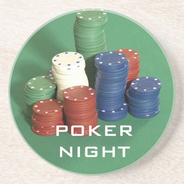 Pokernattunderlägg Underlägg (Framsidan)