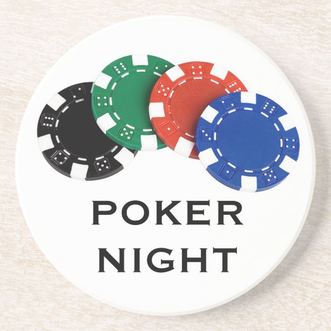 Pokernattunderlägg Underlägg (Framsidan)