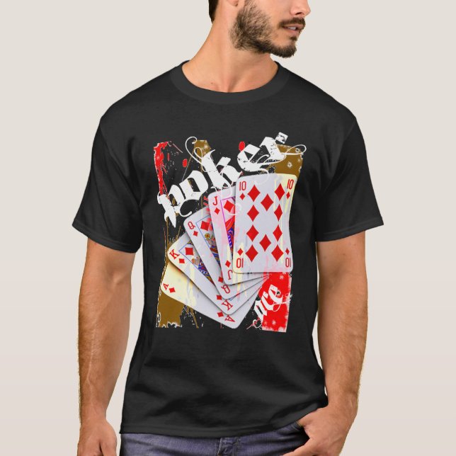 POKERÖVERDÄNGARE T SHIRT (Framsida)