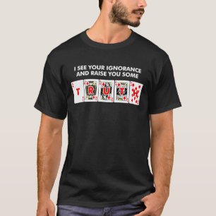 Pokerroyalspolning, sanning t shirt