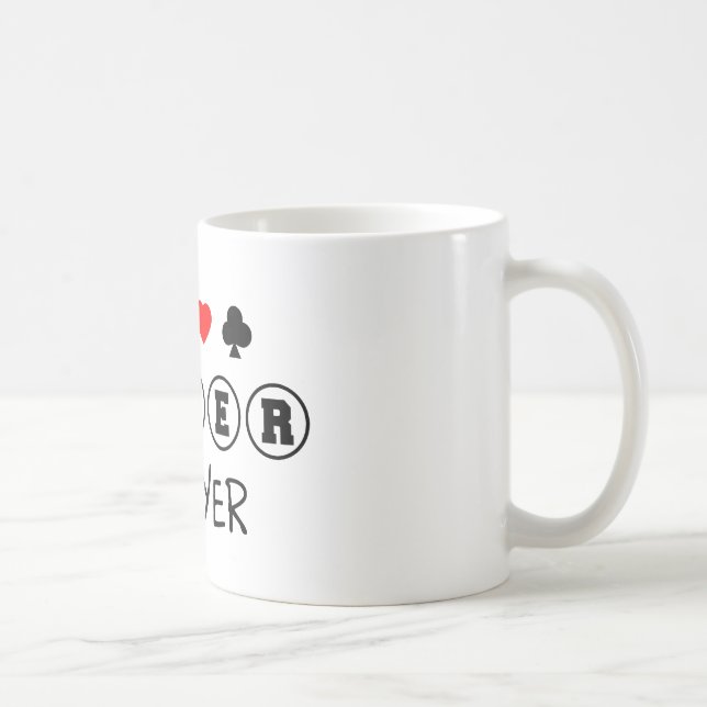 Pokerspelare Mugg (Höger)