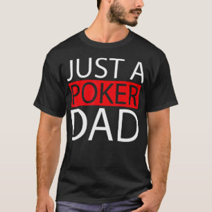 Pokerspelare Texas Holdem - Spelkort Bara En T Shirt