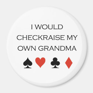 PokerT-tröja: "Skulle jag checkraise min egna Magnet