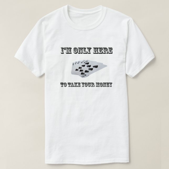 PokerT-tröja Tee (Design framsida)