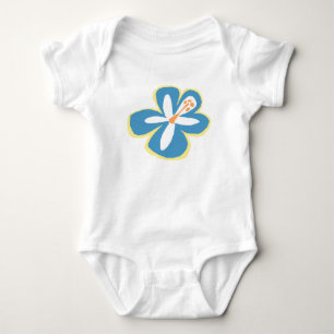Pokii Flower Infant Creepers Tee