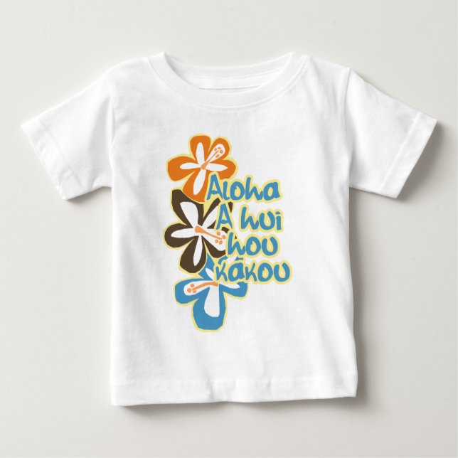 Pokii Flower Infant Tees Tröja (Framsida)