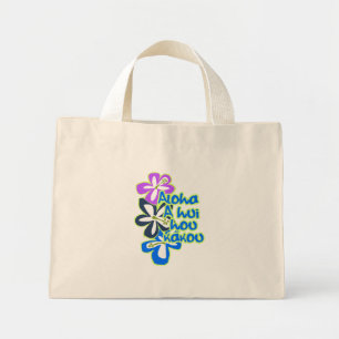 Pokii Flower Tote bags Mini Tygkasse