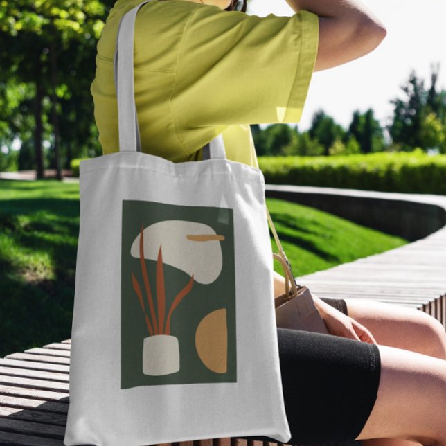 Poktad Plant Tote Bag Tygkasse (Skapare uppladdad)