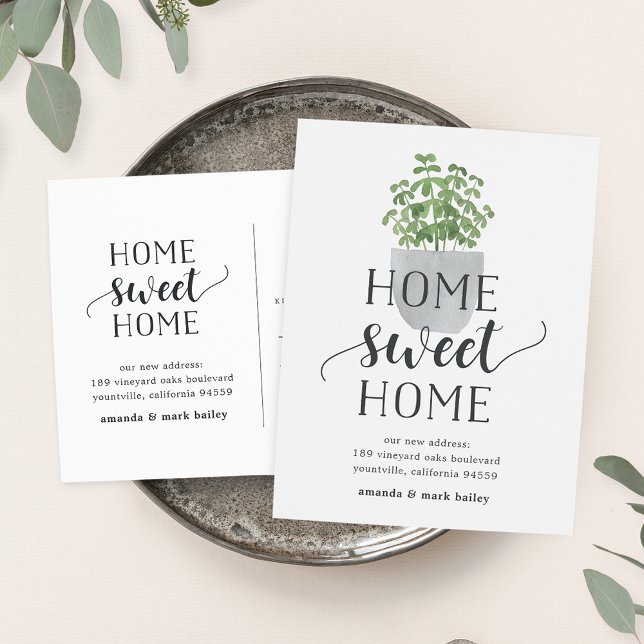 Poktad växt | Meddelande om Flytta Vykort (Skapare uppladdad)