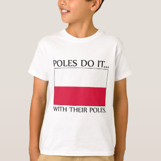 Polacker Gör Det... Med Sina Stavar Tee Shirt