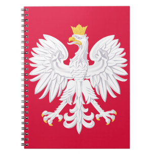 poland emblem anteckningsbok