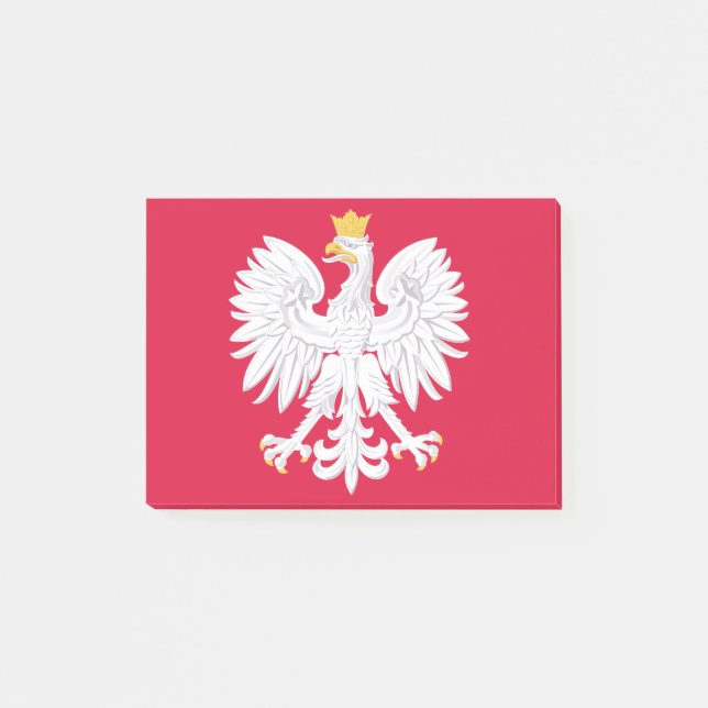 poland emblem post-it block (Framsida)