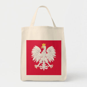 poland emblem tygkasse