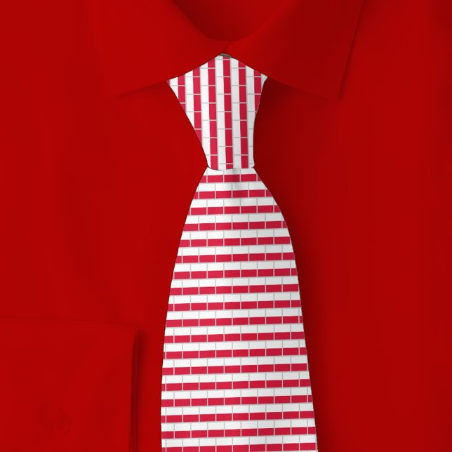 Poland Flag Brick Pattern Slips (Skapare uppladdad)
