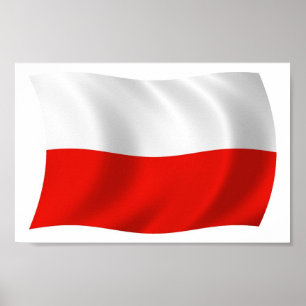 Poland Flag Poster Print