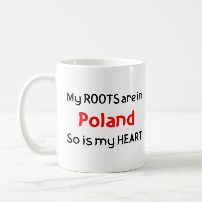 poland kaffemugg (Vänster)