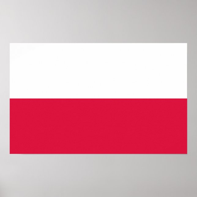 Poland - Polish Flag Poster (Framsidan)