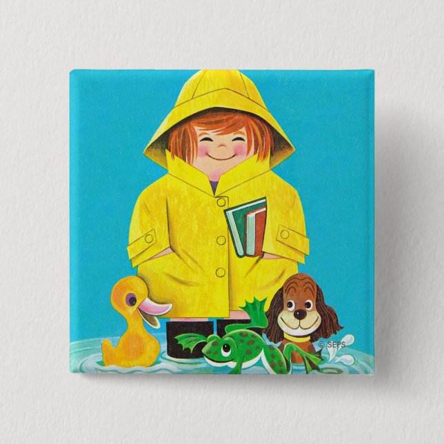 Pölar av roligt knapp (Framsida)