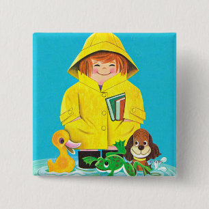 Pölar av roligt knapp