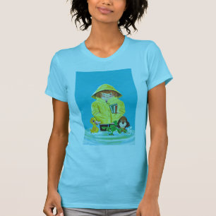 Pölar av roligt tee shirt
