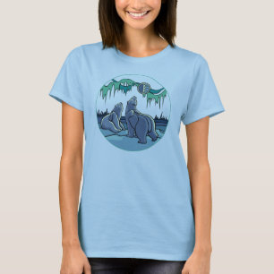 Polar av T-shirt för kvinnor Bear Dam Shirts
