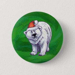 Polar Bär jul på Grönt Knapp