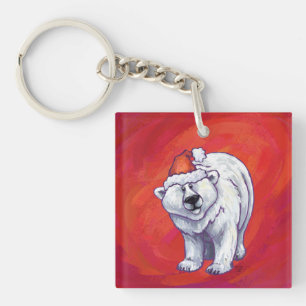 Polar Bär jul på röd