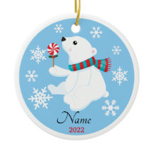 Polar bär Julgran Ornament