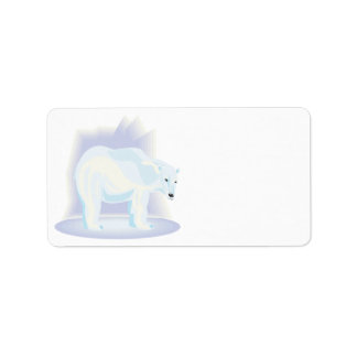 Polar Bärare 2 Adressetikett
