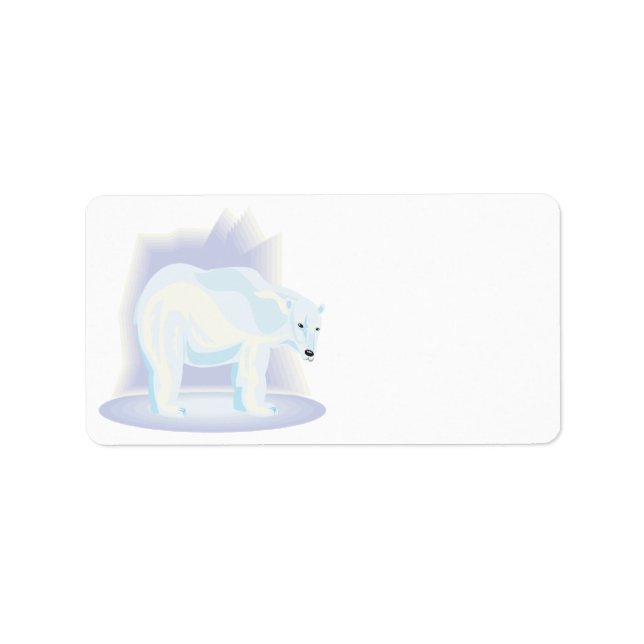 Polar Bärare 2 Adressetikett (Framsidan)