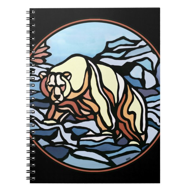 Polar Bärbar bärbar dator med inbyggd konsthantbok Anteckningsbok (Framsidan)