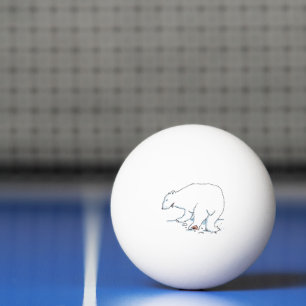 Polar Bear 3-stjärnig pong boll