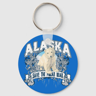 Polar Bear Alaska Nyckelring
