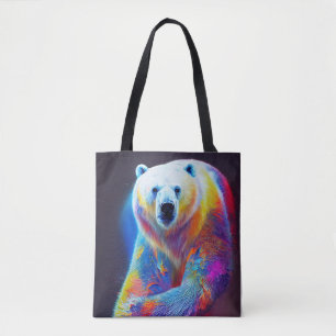Polar Bear Animal Discovery Äventyr Natature Tygkasse