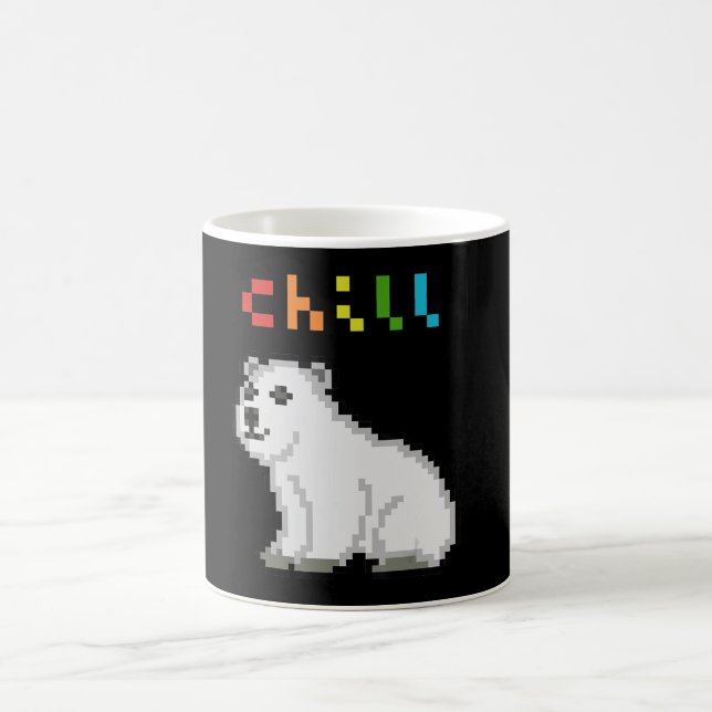 Polar Bear Animal Lover Kaffemugg (Center)