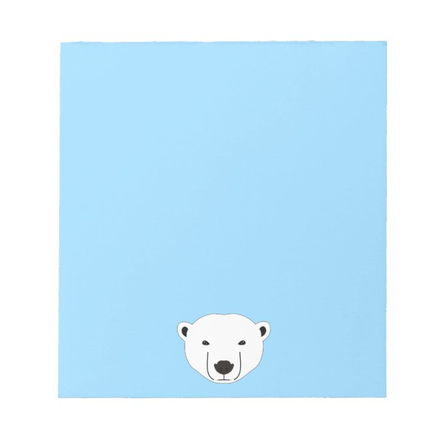 Polar Bear Anteckningsblock (Framsida)