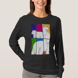 Polar Bear Arktis Animal Pop Polar Bear T Shirt