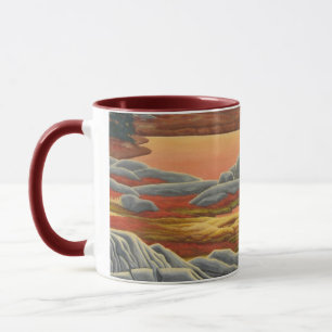 Polar Bear Art Coffee Mugg Wildlife Art Bear Kopp