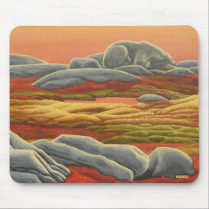 Polar Bear Art Mousepad Snyggt Wildlife Mousepad Musmatta