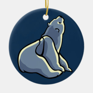 Polar Bear Art Ornament Bear Keepie Bear Gifts