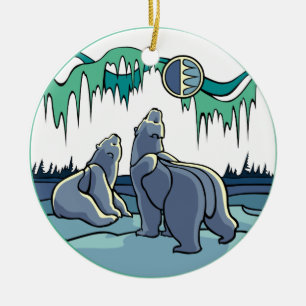 Polar Bear Art Ornament Bear Keepie Bear Gifts