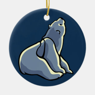 Polar Bear Art Ornament Bear Keepie Bear Gifts