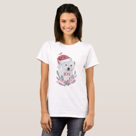 Polar Bear Baby Hat Bird Jul Joy T Shirt
