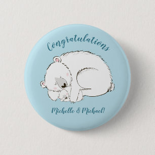 Polar Bear Baby Shower Knapp