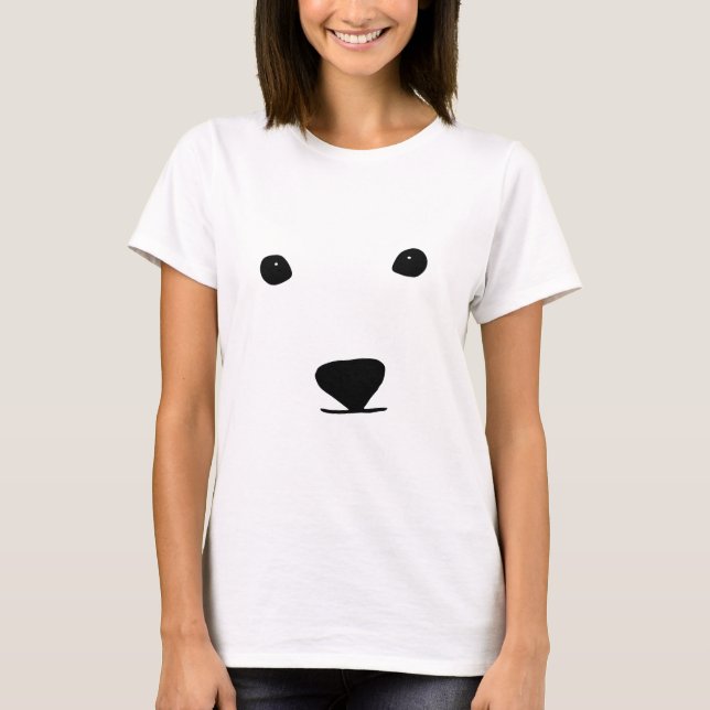Polar Bear Baby Tee Shirt (Framsida)