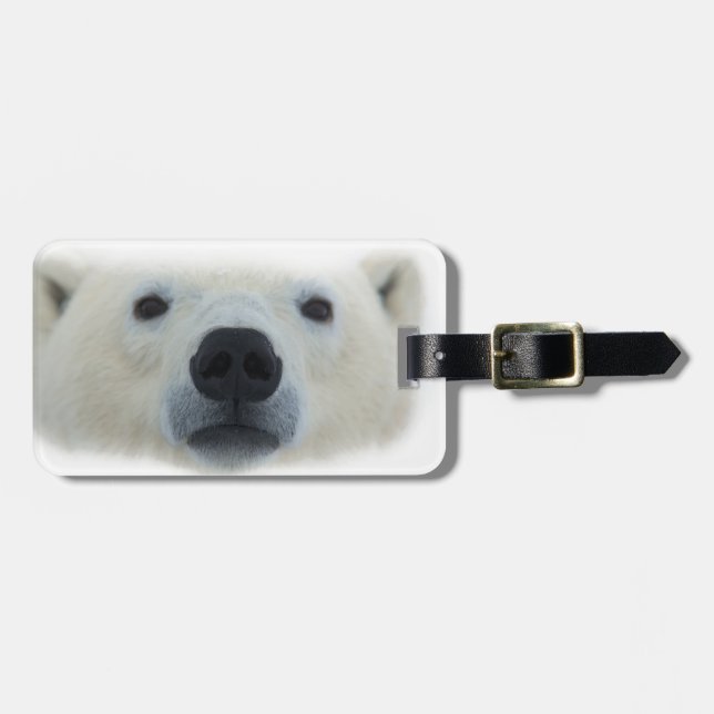 Polar Bear Bagagebricka (Horisontell Framsida)